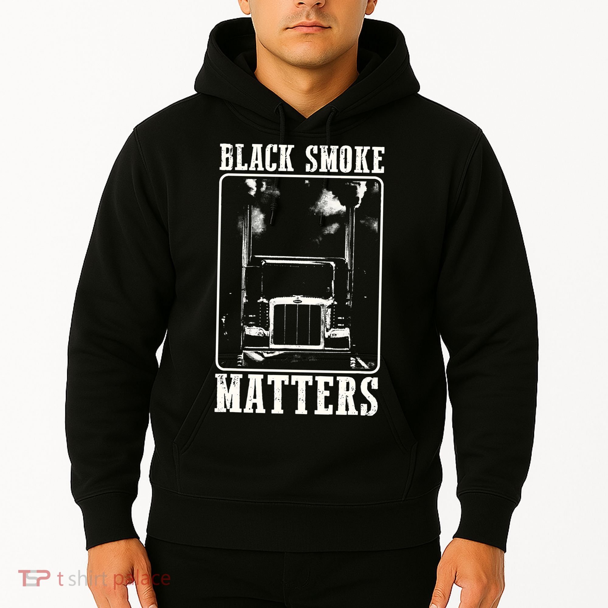 Super Trucker Big Rig SemiTrailer Truck Driver Hoodie