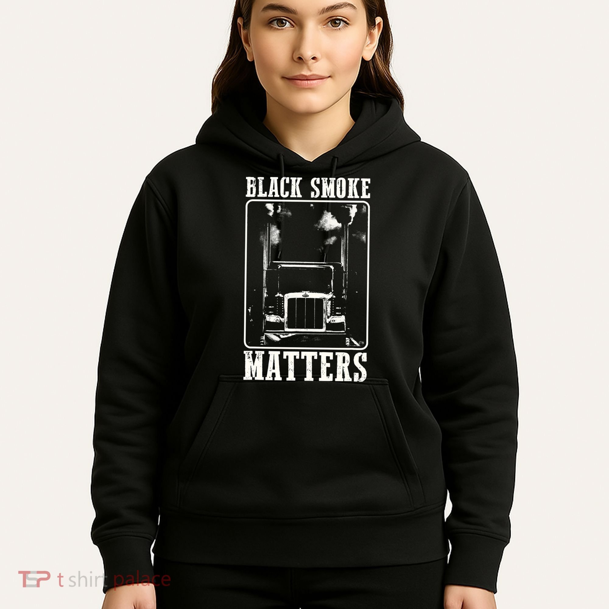 Super Trucker Big Rig SemiTrailer Truck Driver Hoodie