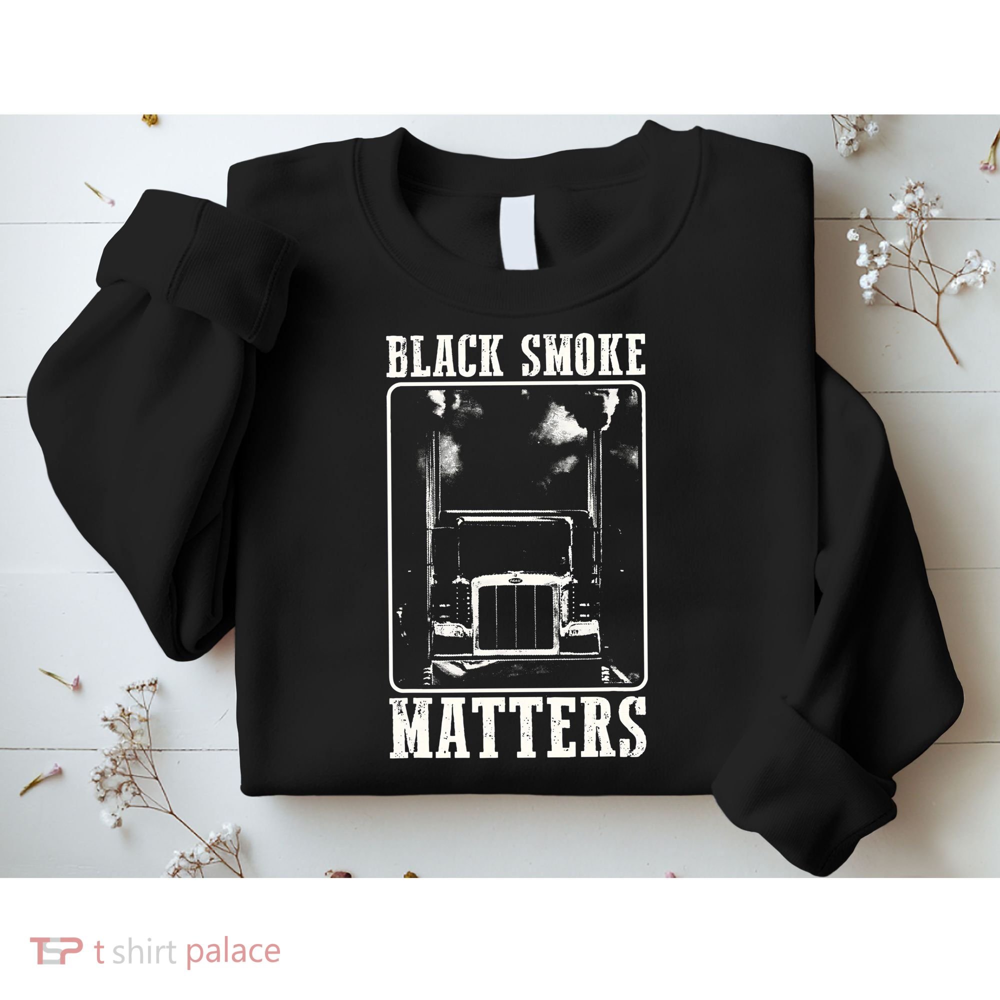 Super Trucker Big Rig SemiTrailer Truck Driver Sweatshirt