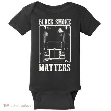 Super Trucker Big Rig SemiTrailer Truck Driver Baby Bodysuit