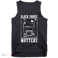 Super Trucker Big Rig SemiTrailer Truck Driver Tank Top thumb 0