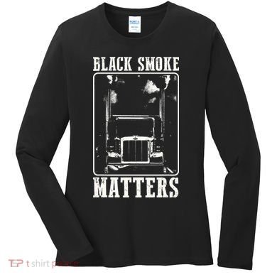 Super Trucker Big Rig SemiTrailer Truck Driver Women's Long Sleeve Shirt