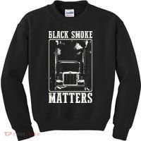 Super Trucker Big Rig SemiTrailer Truck Driver Kids Sweatshirt thumb 0