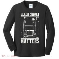 Super Trucker Big Rig SemiTrailer Truck Driver Kids Long Sleeve Shirt thumb 0
