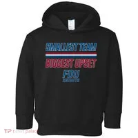 Smallest Team, Biggest Upset FDU Toddler Hoodie thumb 0