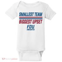 Smallest Team, Biggest Upset FDU Baby Bodysuit thumb 0