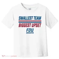 Smallest Team, Biggest Upset FDU Toddler T-Shirt thumb 0