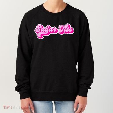 Sugar Tits Bubblegum Pink Women's Sweatshirt