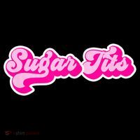 Sugar Tits Bubblegum Pink USA-Made Doggie Bandana thumb 2