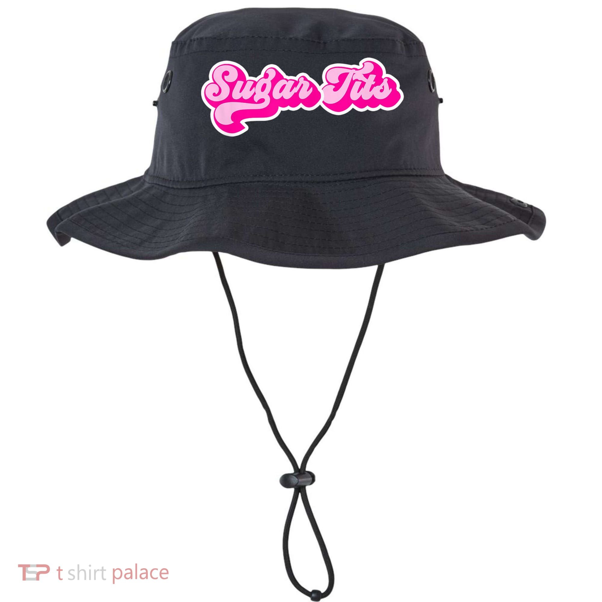 Sugar Tits Bubblegum Pink Bucket Hat