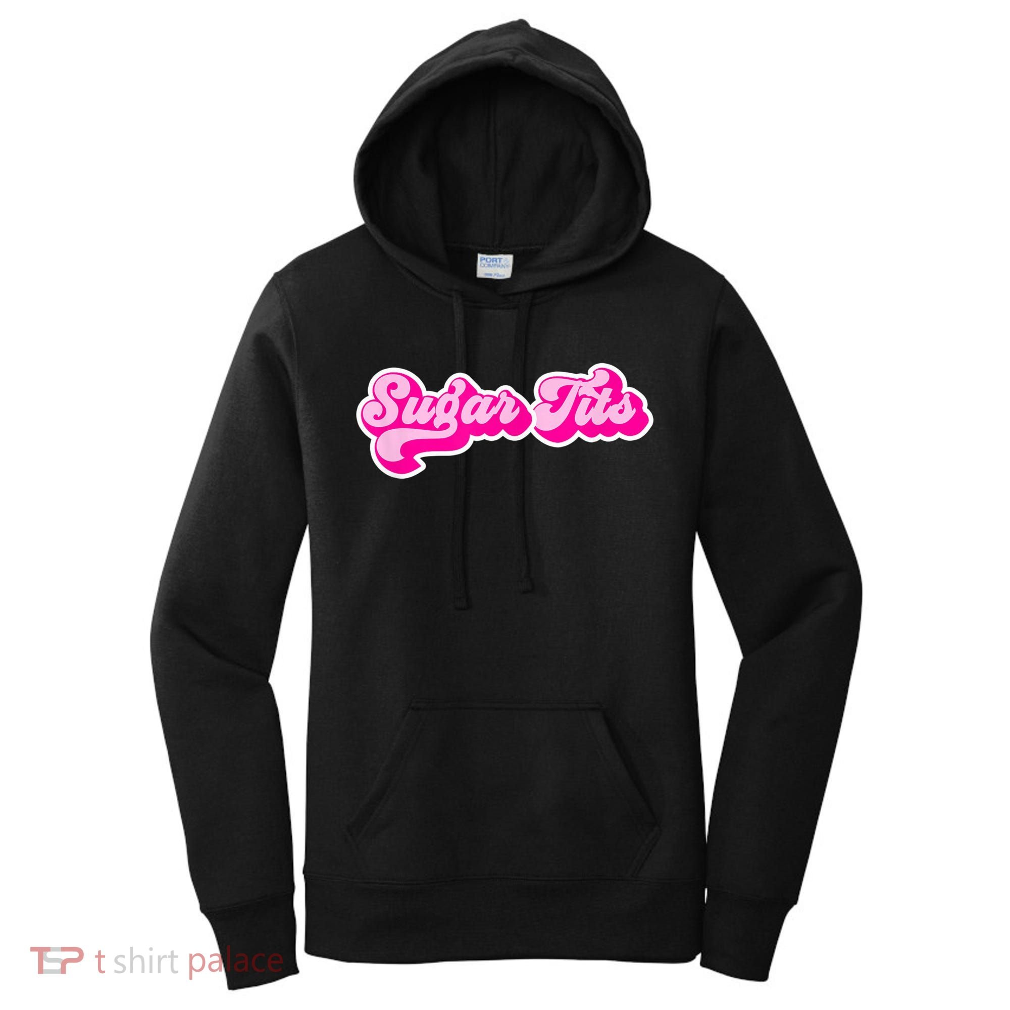 Sugar Tits Bubblegum Pink Women's Hoodie