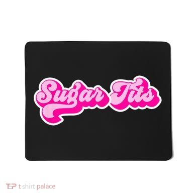 Sugar Tits Bubblegum Pink Mousepad