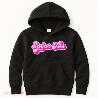 Sugar Tits Bubblegum Pink Kids Hoodie