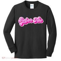 Sugar Tits Bubblegum Pink Kids Long Sleeve Shirt thumb 0