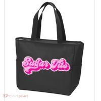Sugar Tits Bubblegum Pink Tote Bag thumb 3
