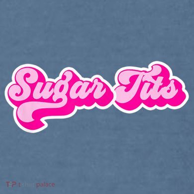 Sugar Tits Bubblegum Pink Garment-Dyed Sweatshirt