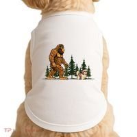 Shih Tzu Bigfoot Dog Walking Dog Mom Dad Doggie Tank thumb 0