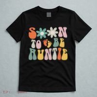 Soon To Be Auntie Gifts Pregnancy Announcement Aunt To Be T-Shirt thumb 5