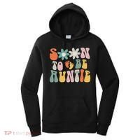 Soon To Be Auntie Gifts Pregnancy Announcement Aunt To Be Women's Hoodie thumb 0