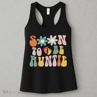 Soon To Be Auntie Gifts Pregnancy Announcement Aunt To Be Women's Tank Top thumb 3