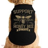 Save The Bees Local Honey Bee Support Doggie Tank thumb 0
