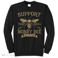 Save The Bees Local Honey Bee Support Sweatshirt thumb 0