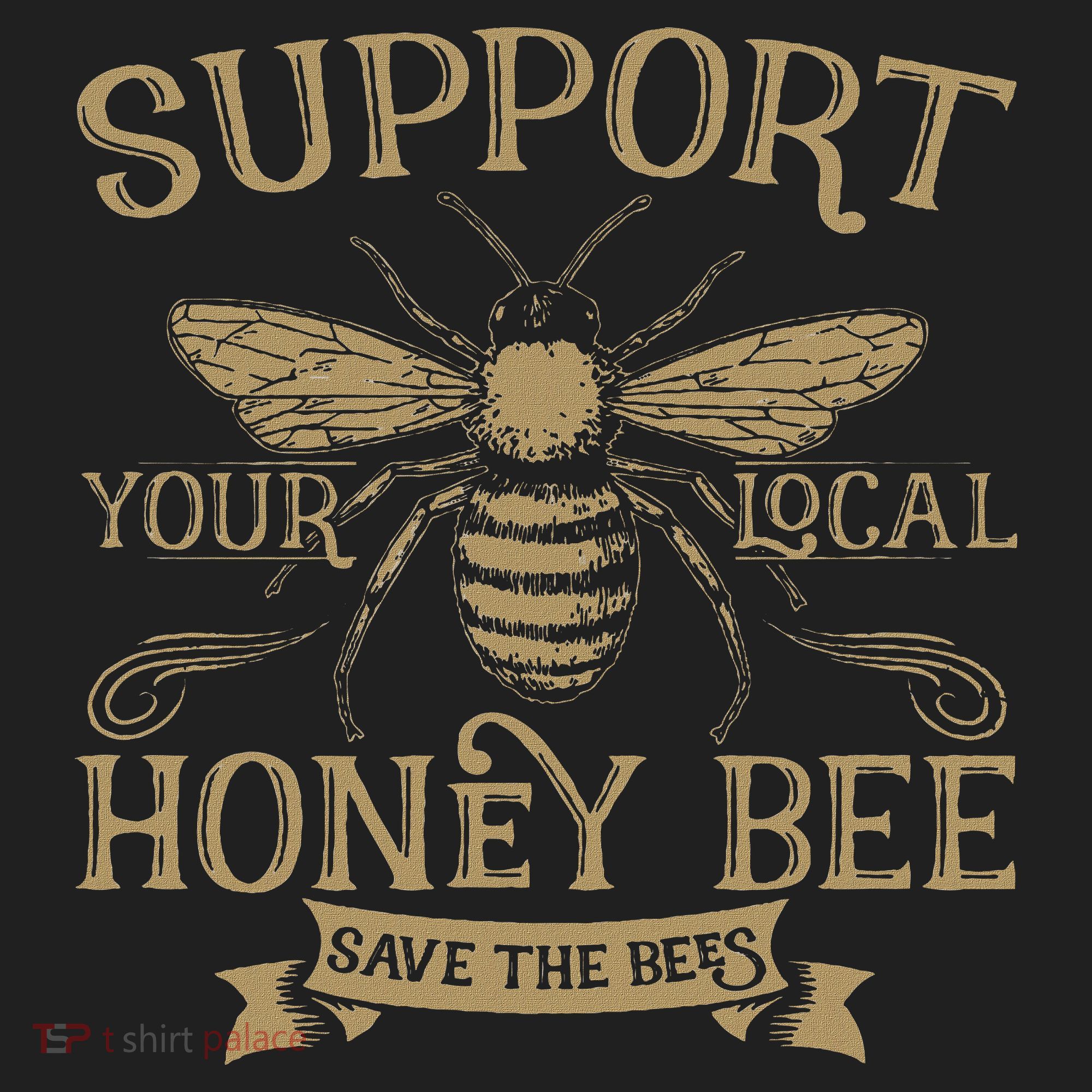 Save The Bees Local Honey Bee Support Beanie