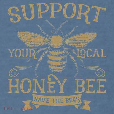 Save The Bees Local Honey Bee Support Garment-Dyed Sweatshirt