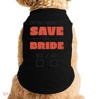 Save The Bride Funny Bachelorette Gift Doggie Tank thumb 0