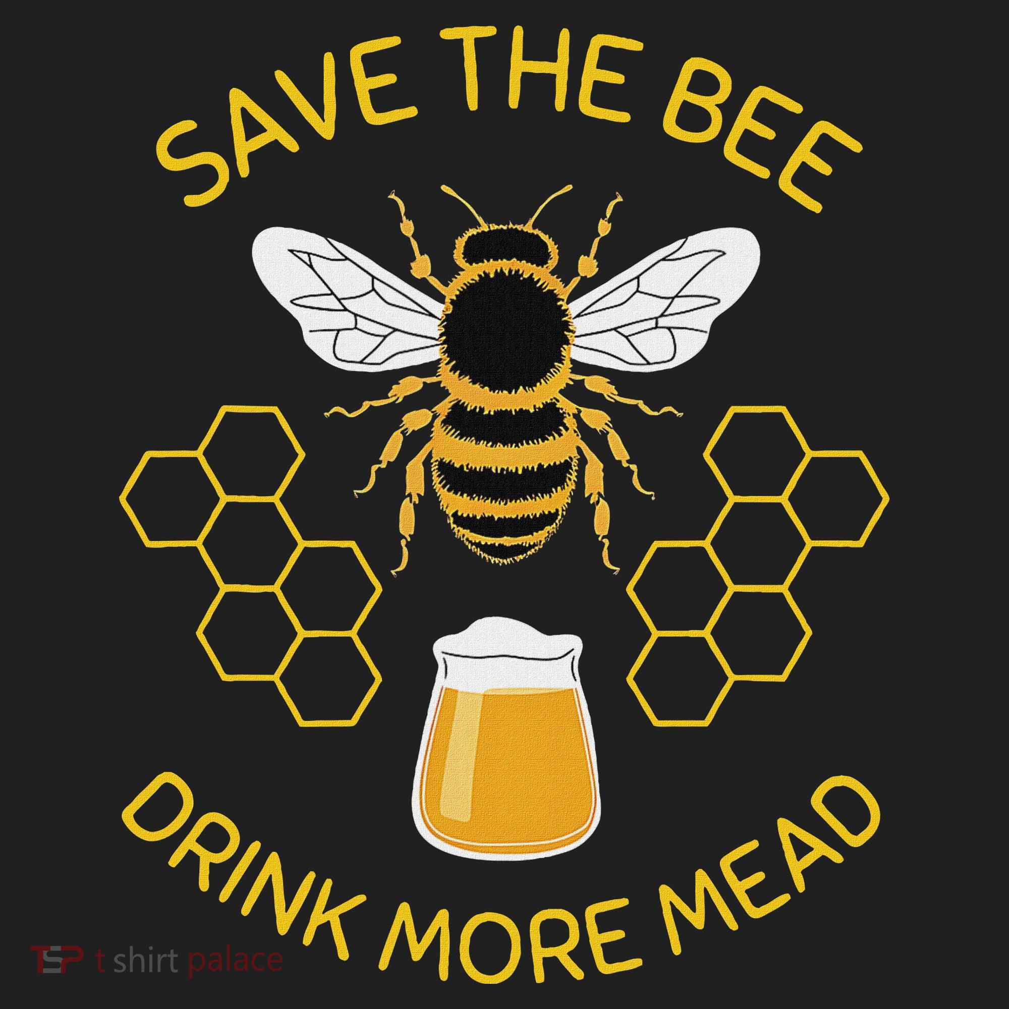 Save The Bees Drink More Mead Craft Beer Women's Sweatshirt