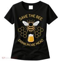 Save The Bees Drink More Mead Craft Beer Women's T-Shirt thumb 0
