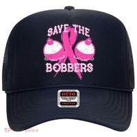 Save The Bobbers Breast Cancer Awareness Fishing Lovers Hat thumb 0