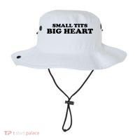 Small Tits Big Heart Funny Girl Bucket Hat thumb 0