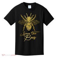 Save The Bees Beekeeper Beekeeping Vintage Bee Kids T-Shirt thumb 0
