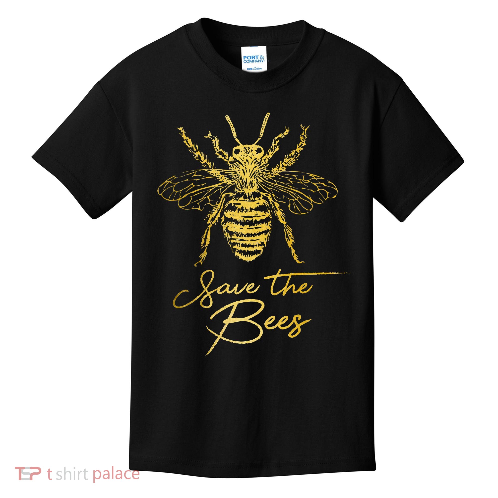 Save The Bees Beekeeper Beekeeping Vintage Bee Kids T-Shirt