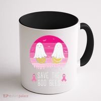 Save The Bbo Bees Breast Cancer Awareness Coffee Mug thumb 1