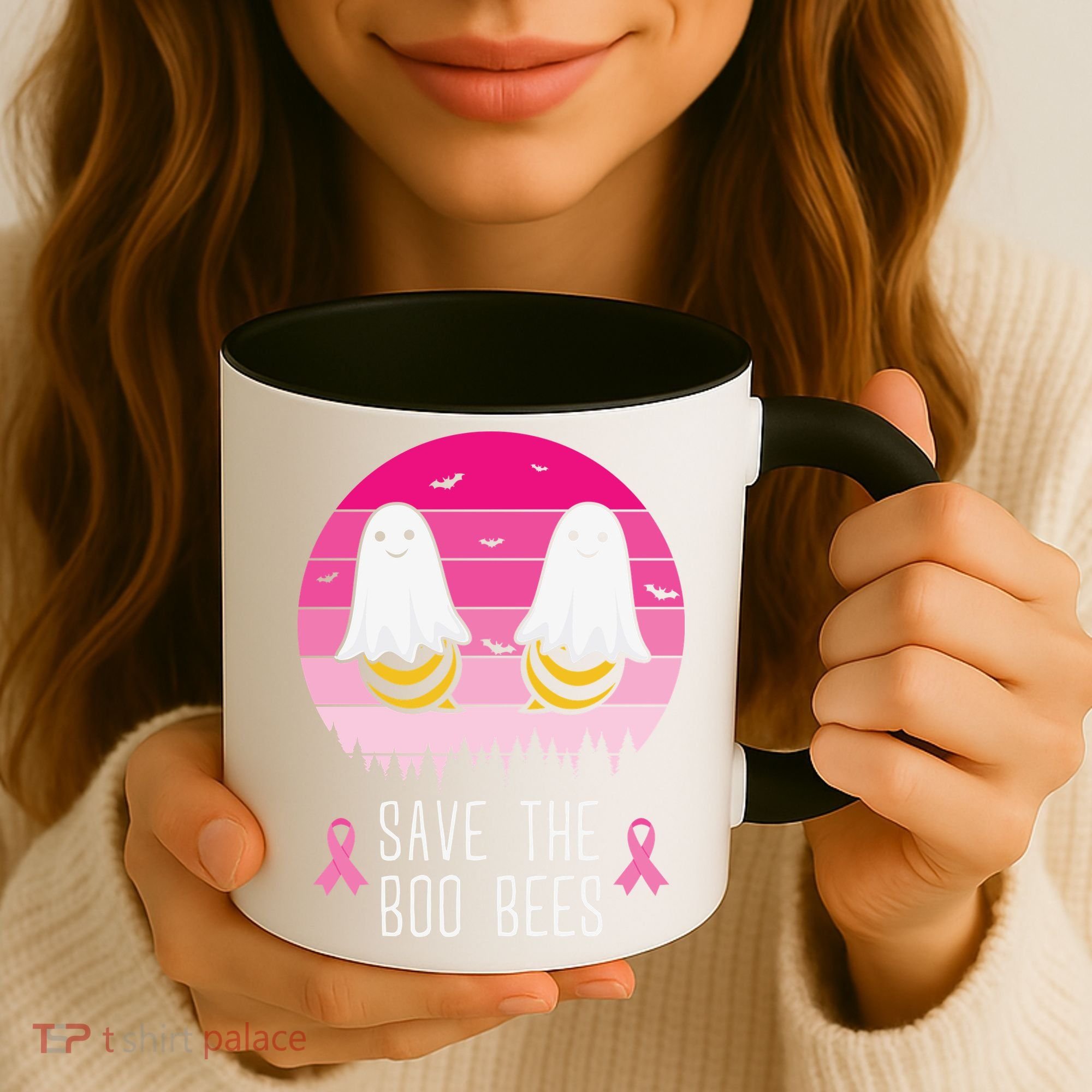 Save The Bbo Bees Breast Cancer Awareness Coffee Mug