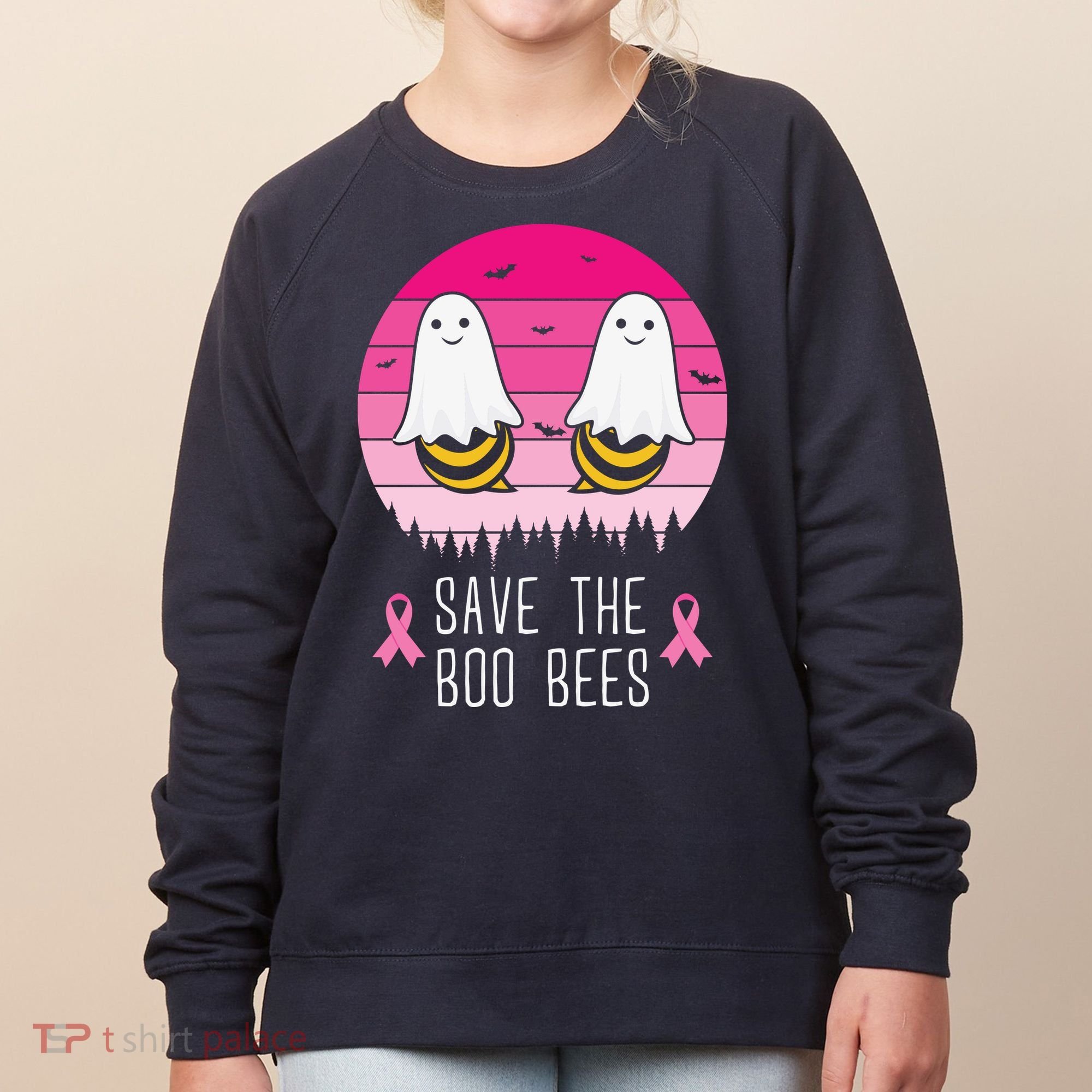 Save The Bbo Bees Breast Cancer Awareness Women's Sweatshirt