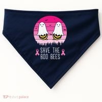 Save The Bbo Bees Breast Cancer Awareness USA-Made Doggie Bandana thumb 0