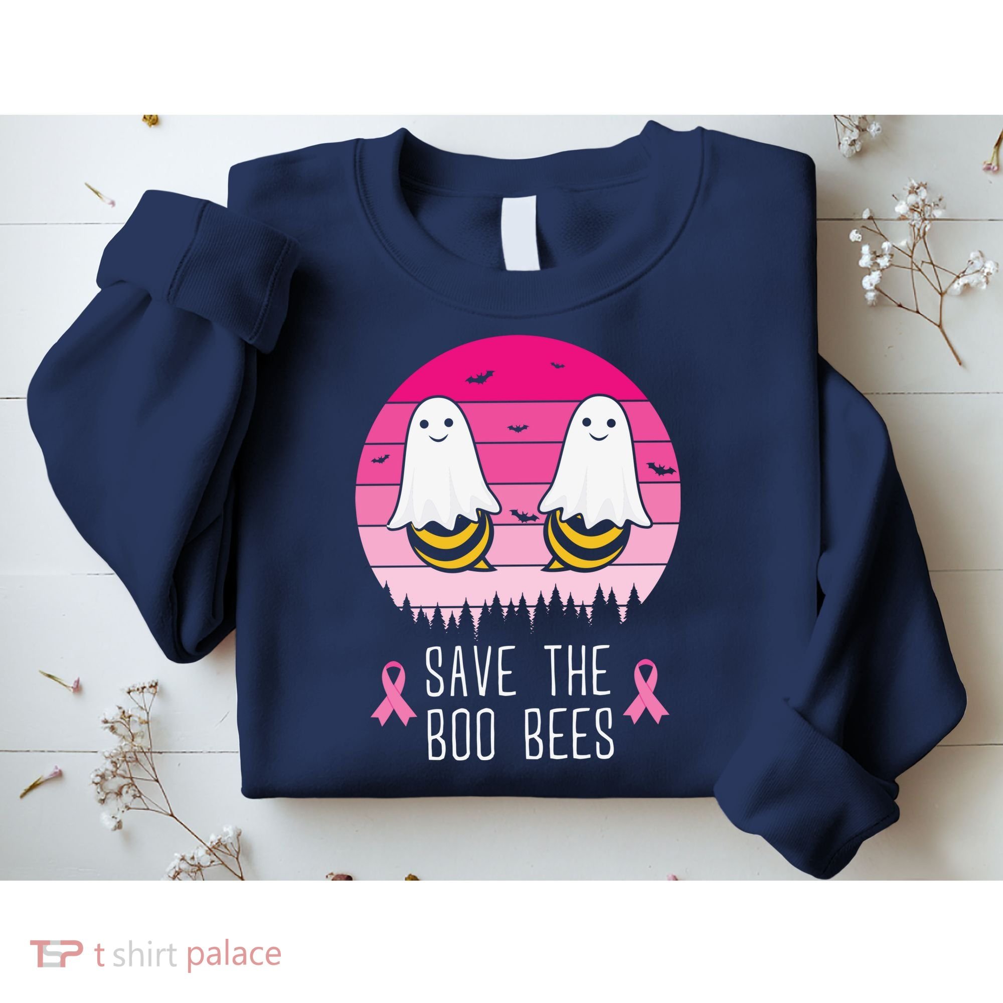 Save The Bbo Bees Breast Cancer Awareness Sweatshirt