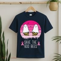 Save The Bbo Bees Breast Cancer Awareness T-Shirt thumb 2