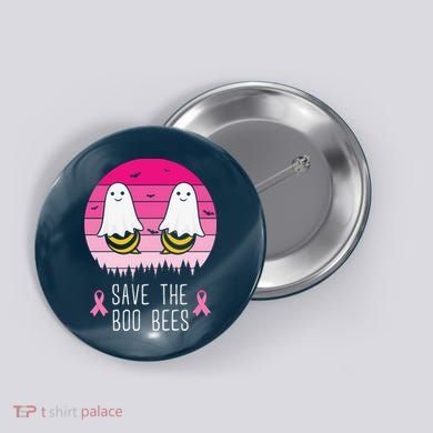 Save The Bbo Bees Breast Cancer Awareness Button