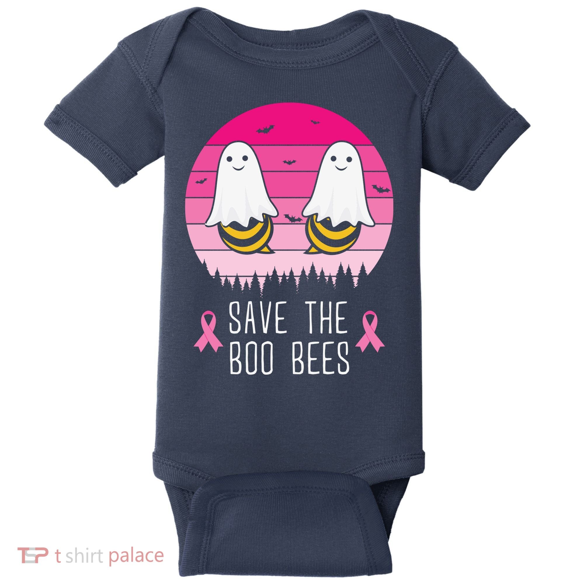 Save The Bbo Bees Breast Cancer Awareness Baby Bodysuit