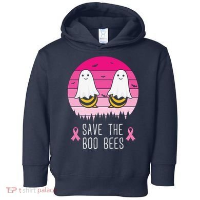 Save The Bbo Bees Breast Cancer Awareness Toddler Hoodie