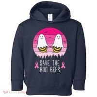 Save The Bbo Bees Breast Cancer Awareness Toddler Hoodie thumb 0