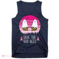 Save The Bbo Bees Breast Cancer Awareness Tank Top thumb 0