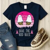 Save The Bbo Bees Breast Cancer Awareness Women's T-Shirt thumb 3