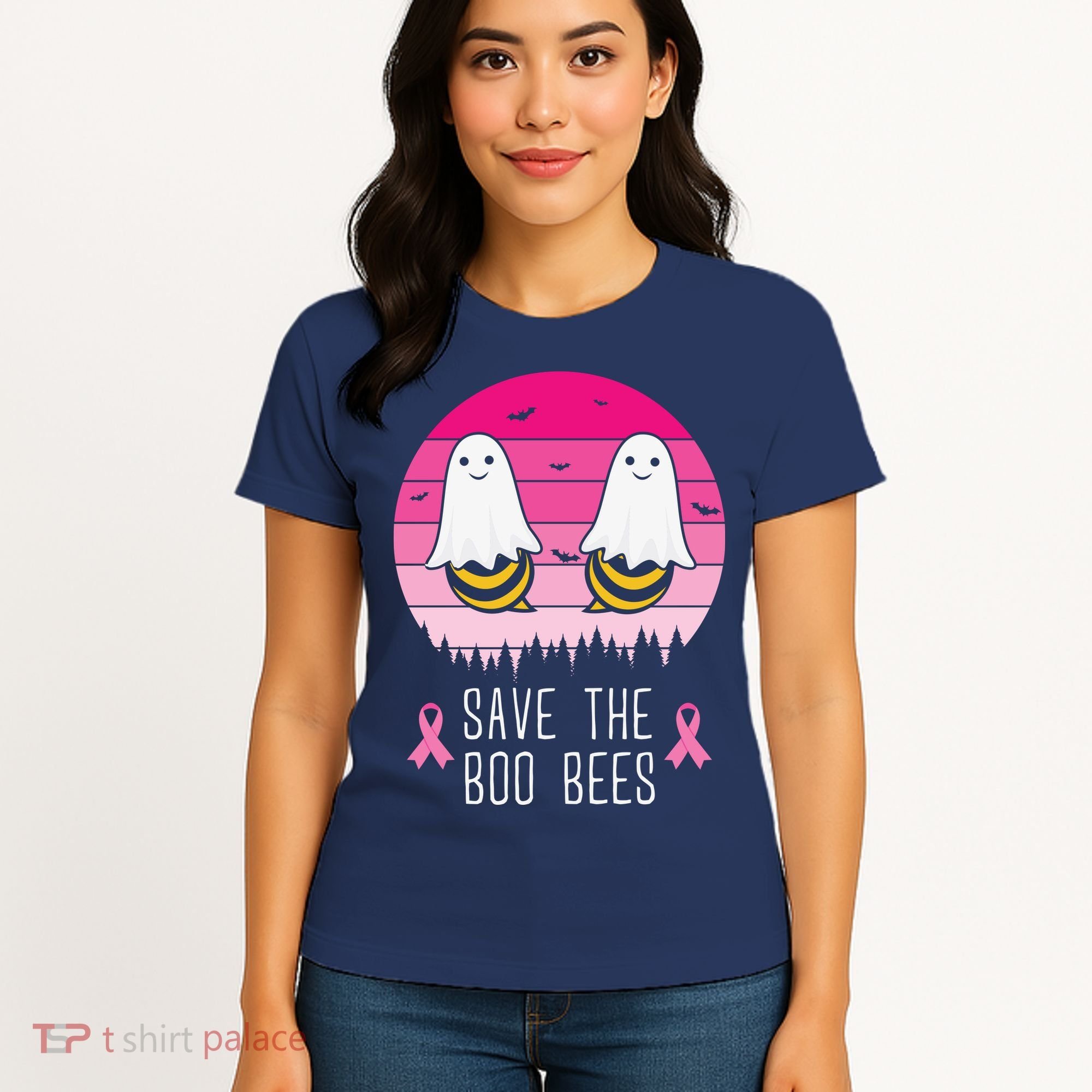 Save The Bbo Bees Breast Cancer Awareness Women's T-Shirt