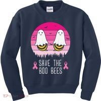 Save The Bbo Bees Breast Cancer Awareness Kids Sweatshirt thumb 0