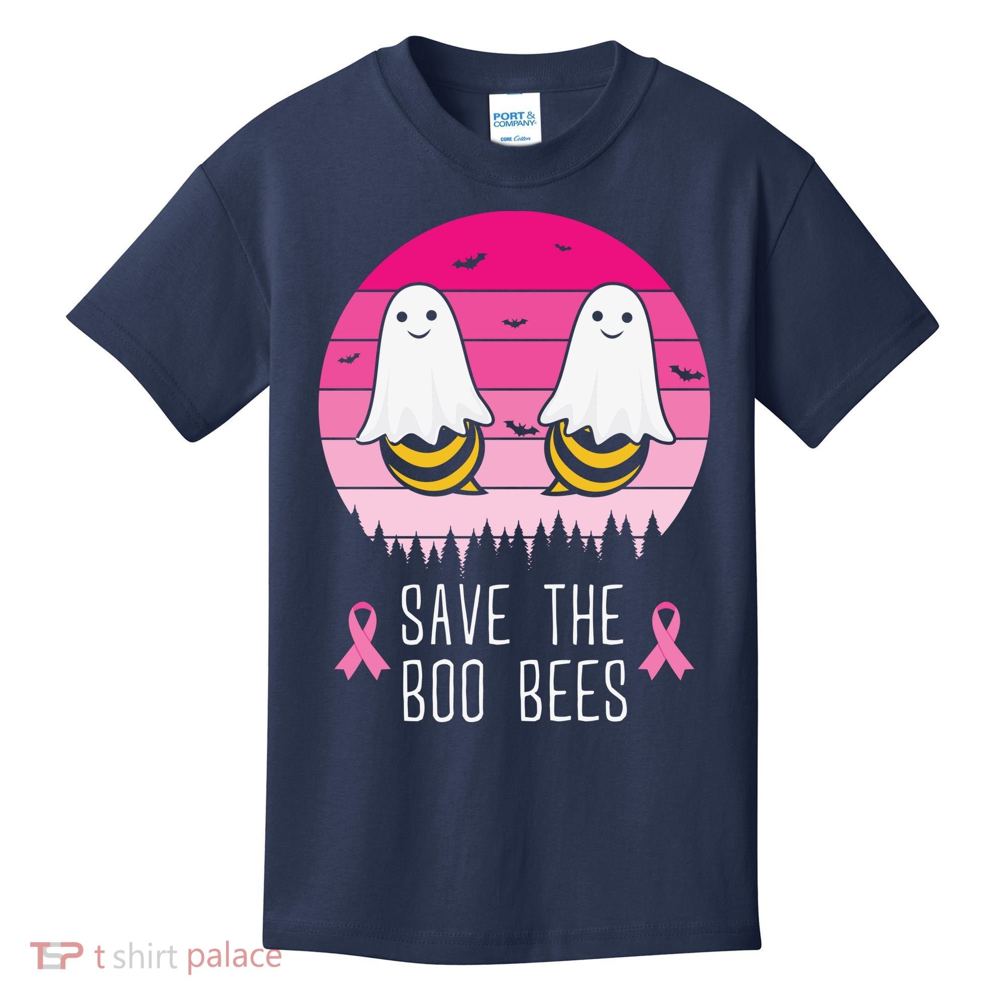 Save The Bbo Bees Breast Cancer Awareness Kids T-Shirt